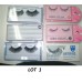 6 X False Eyelashes Assorted